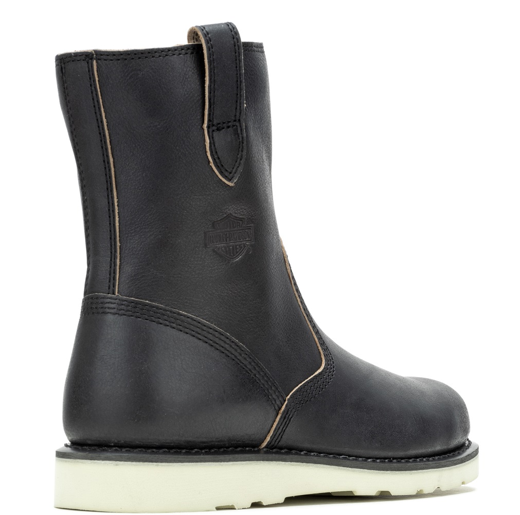 Harley-Davidson Men's Aldredge 8-Inch Black or Brown Casual Boots, D10007, D10008 - No Hassle Returns at Wisconsin Harley