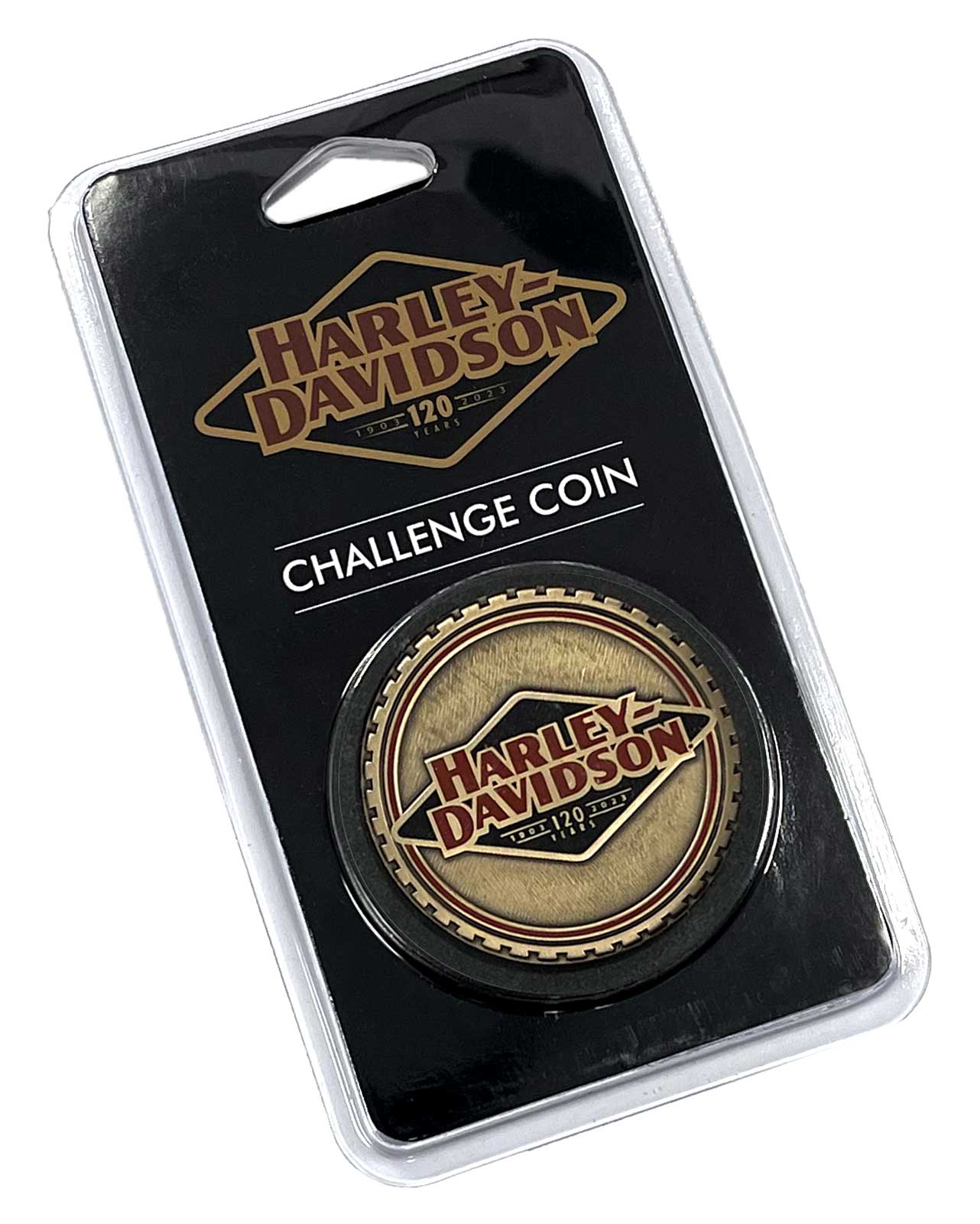 Harley-Davidson Free Shipping - Harley-Davidson 120th Anniversary Celebration Metal Challenge Coin, 1.75 inch - Free Shipping on many products plus Orders Over $99
