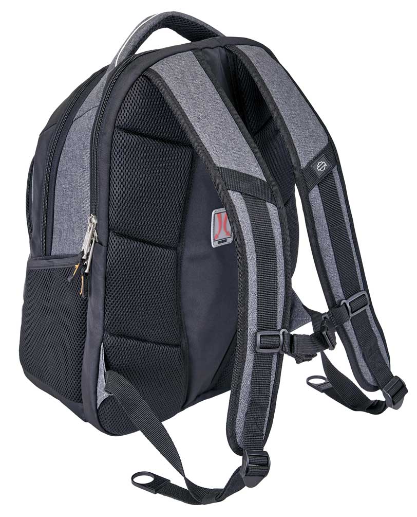 Harley-Davidson Free Shipping - Harley-Davidson Bar & Shield Laptop Backpack, 19.5 x 13.5 in - Gray 99913 - Free Shipping on many products plus Orders Over $99