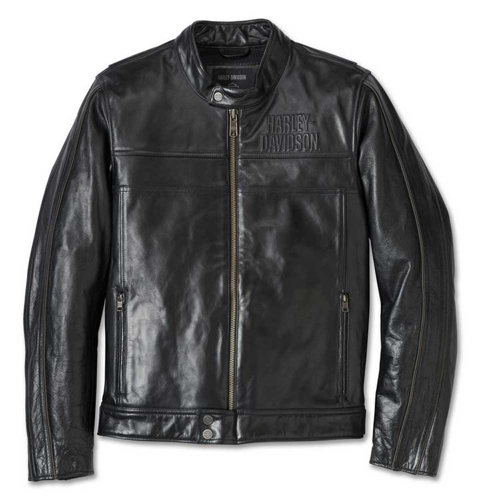 Harley-Davidson Men's Layering System Cafe Racer Leather Jacket 98015-23VM - Wisconsin Harley-Davidson