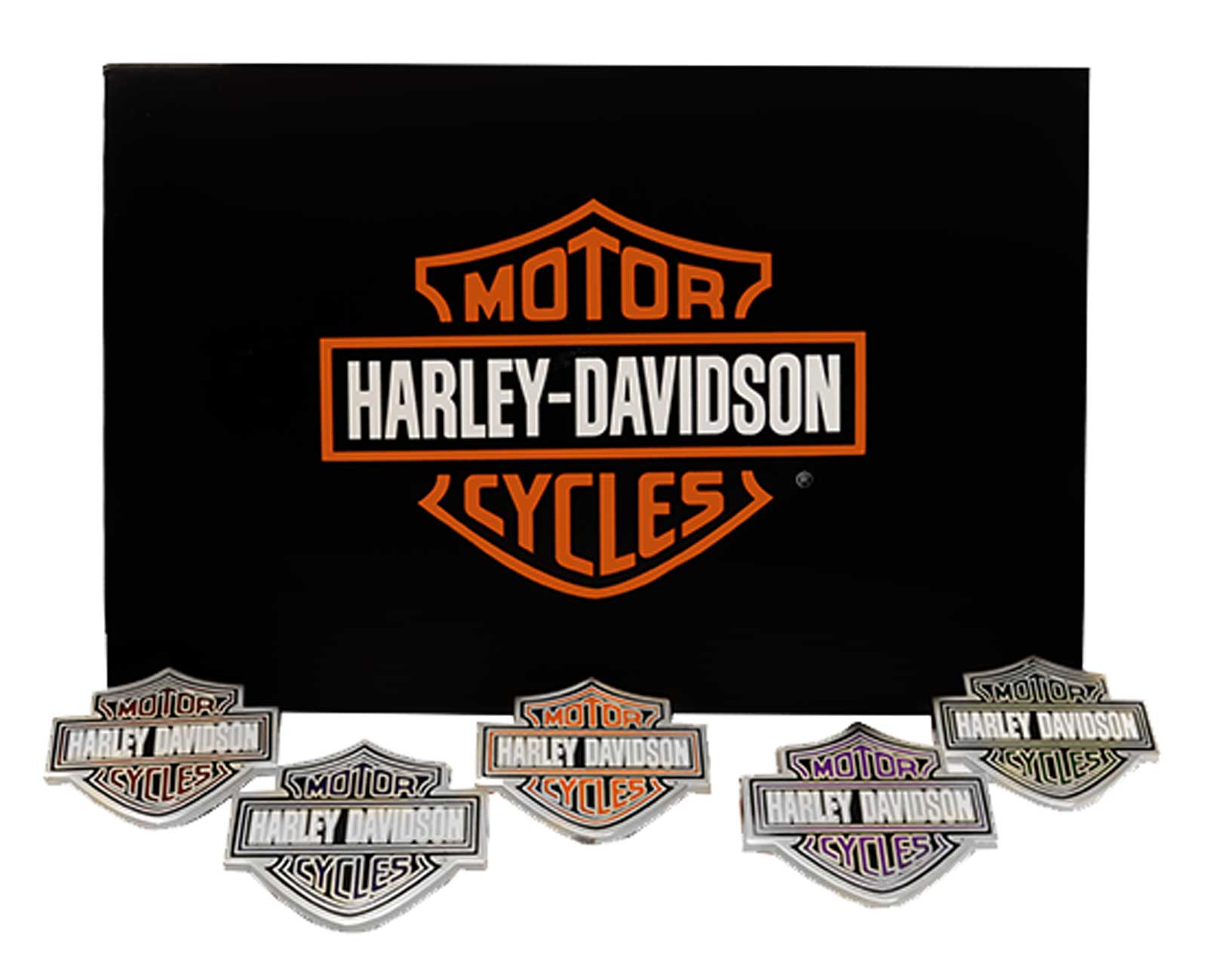 Harley-Davidson® Enamel Bar & Shield Logo Collector Pin Set