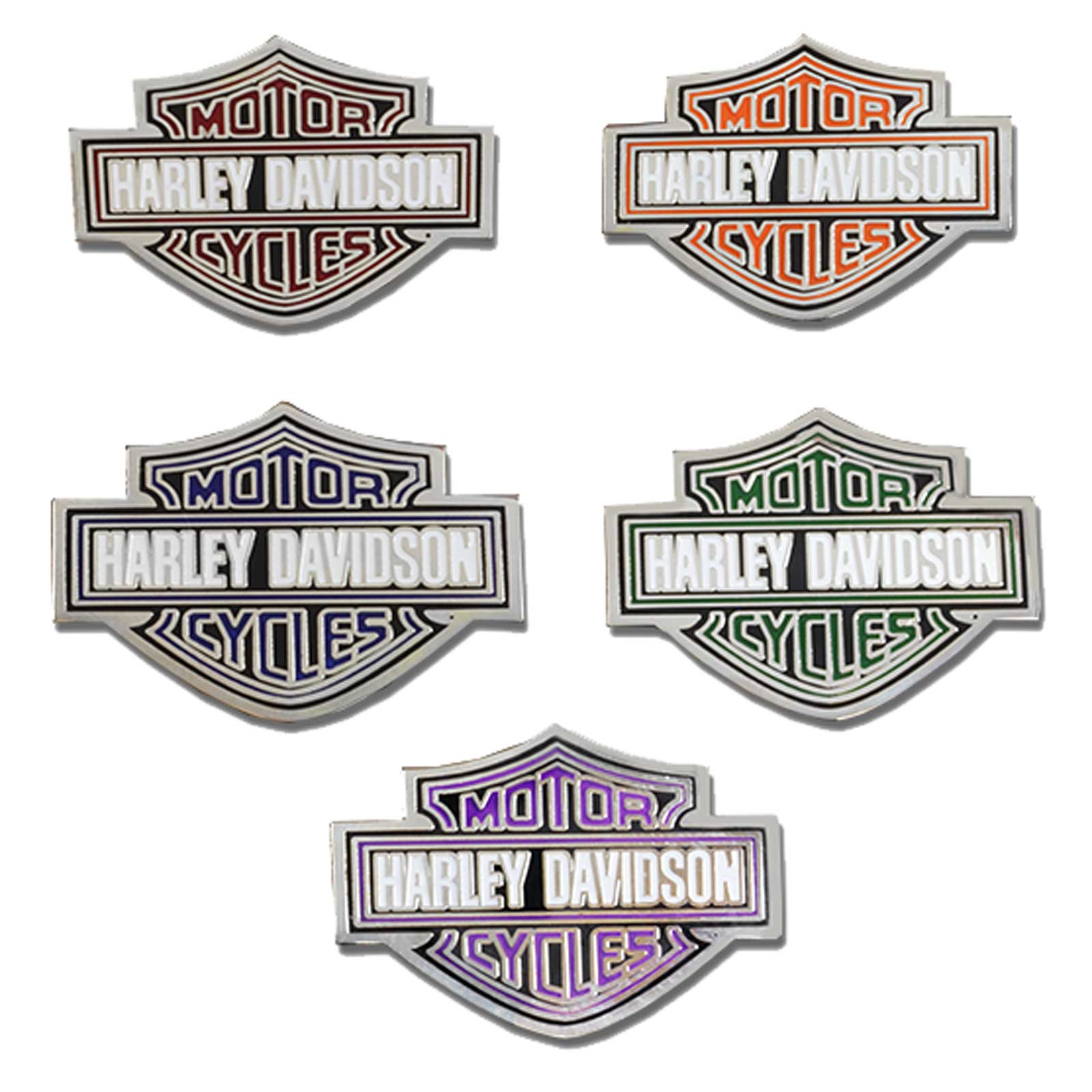 Harley-Davidson® Enamel Bar & Shield Logo Collector Pin Set