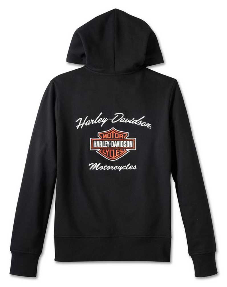 Harley-Davidson® Women's Special Bar & Shield Zip Front Hoodie
