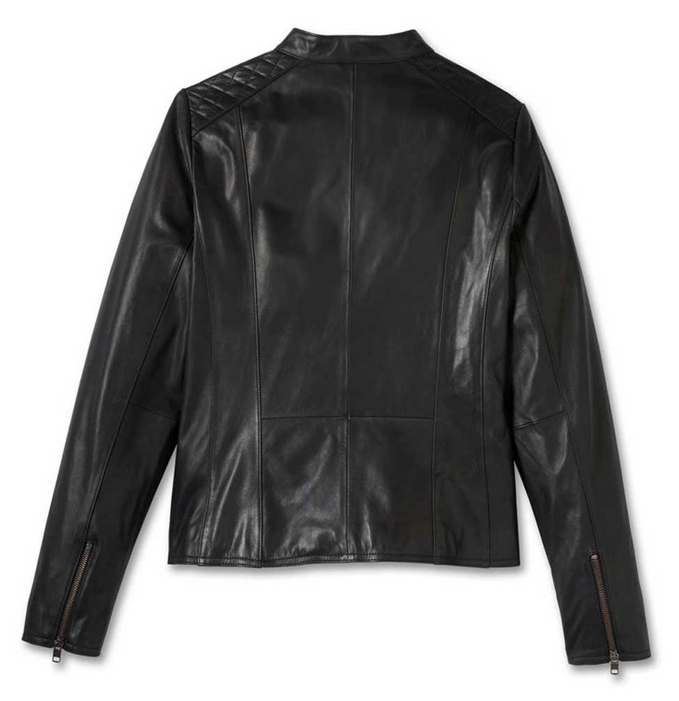 Harley-Davidson® Women's Scene Supreme Leather Jacket - Black