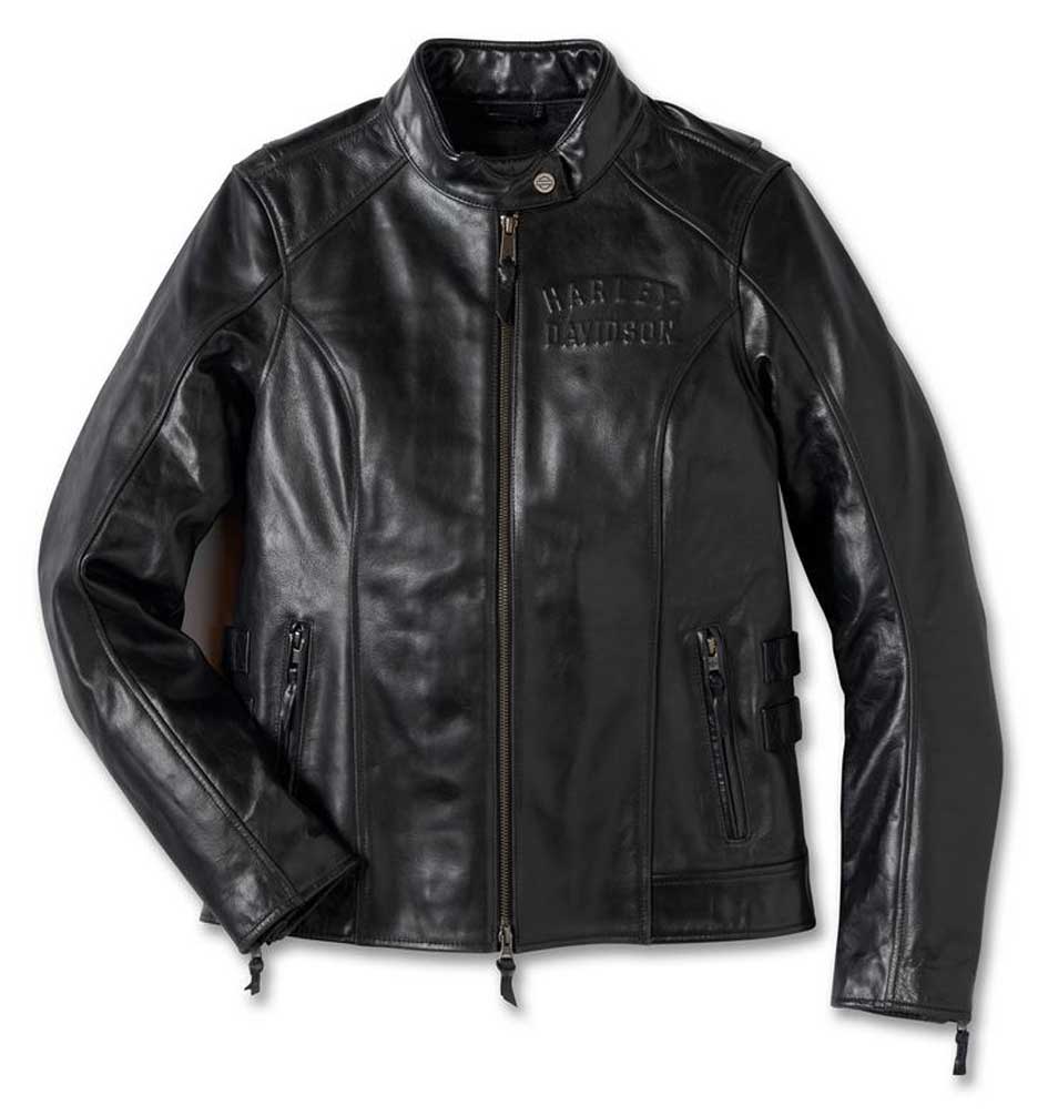 Harley-Davidson Women's Layering System Cafe Racer Leather Jacket 98019-23VW - Wisconsin Harley-Davidson