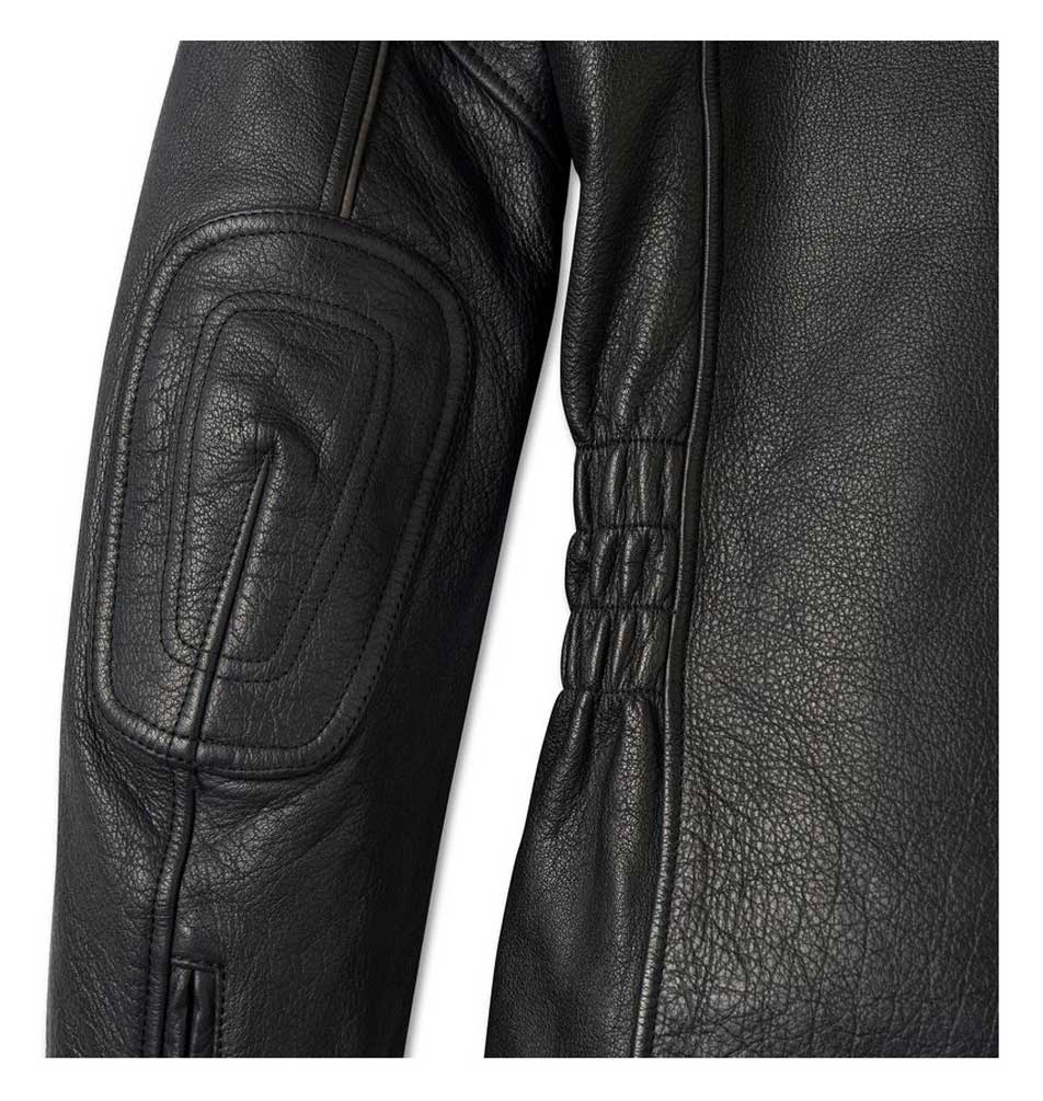 Harley-Davidson Women's Layering System Captains Leather Jacket Black 98018-23VW - No Hassle Returns at Wisconsin Harley