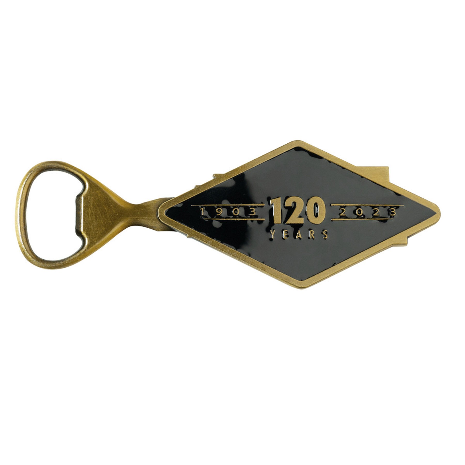 Harley-Davidson Free Shipping - Harley-Davidson 120th Anniversary Logo Zinc Cast Bottle Opener, Limited Edition - Free Shipping on many products plus Orders Over $99