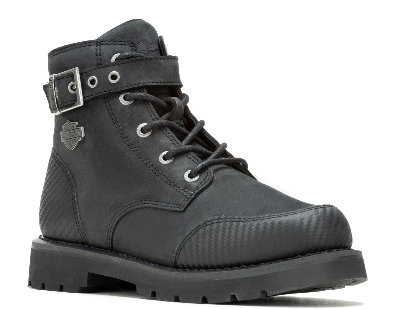 Harley-Davidson Men's Westmont 5-Inch Strap Casual Boots, Black - D10009 - Wisconsin Harley-Davidson