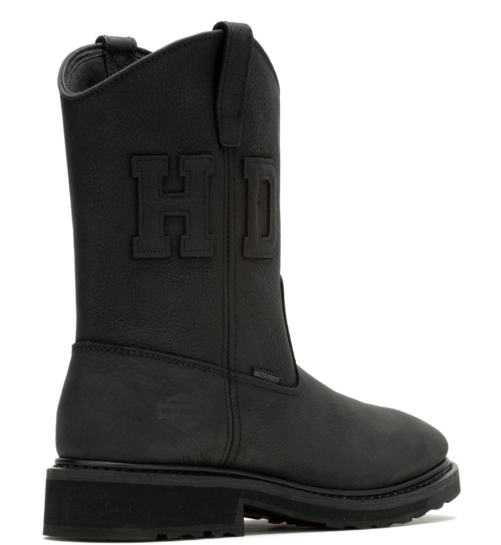 Harley-Davidson Men's 120th 10-inch Altman WP Black Motorcycle Boots D96300 - No Hassle Returns at Wisconsin Harley