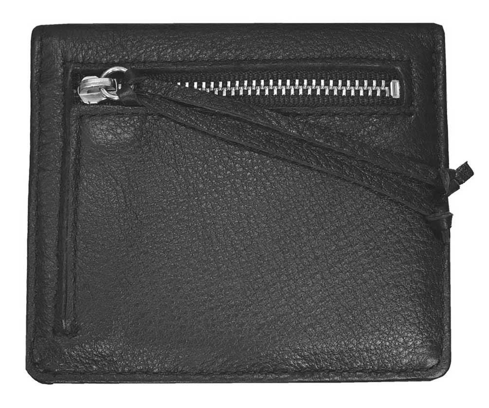 Harley-Davidson Women's Free Spirit Bi-Fold Leather Wallet w/ RFID - Black - No Hassle Returns at Wisconsin Harley