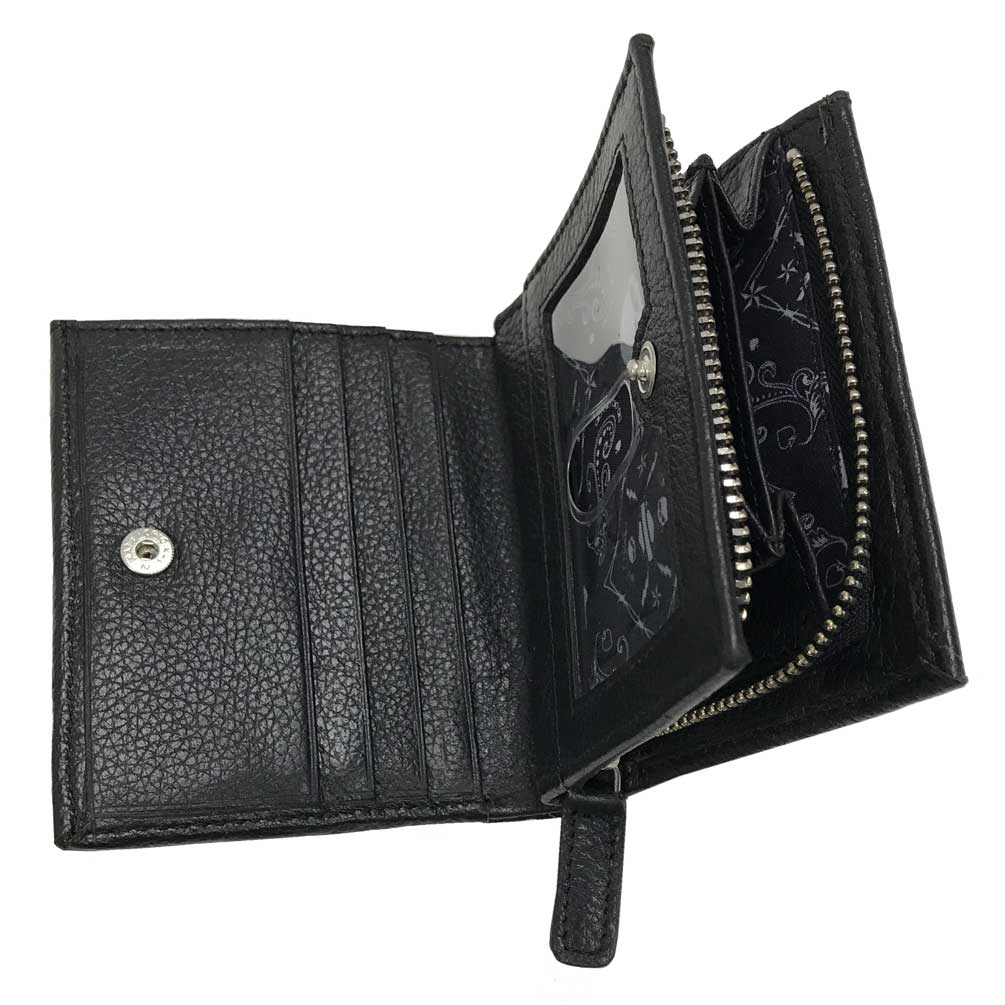 Harley-Davidson Free Shipping - Harley-Davidson Women's Trapunto Leather Wallet w/ RFID - Black - Free Shipping on many products plus Orders Over $99