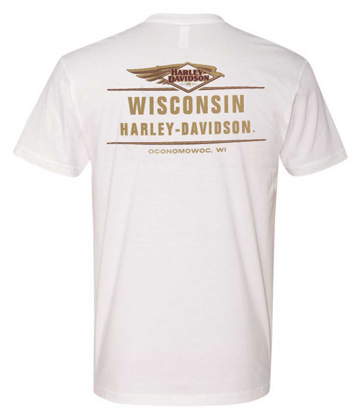 Harley-Davidson Free Shipping - Harley-Davidson Men's 120th Anniversary Eagle Graphic Short Sleeve T-Shirt - Free Shipping on many products plus Orders Over $99