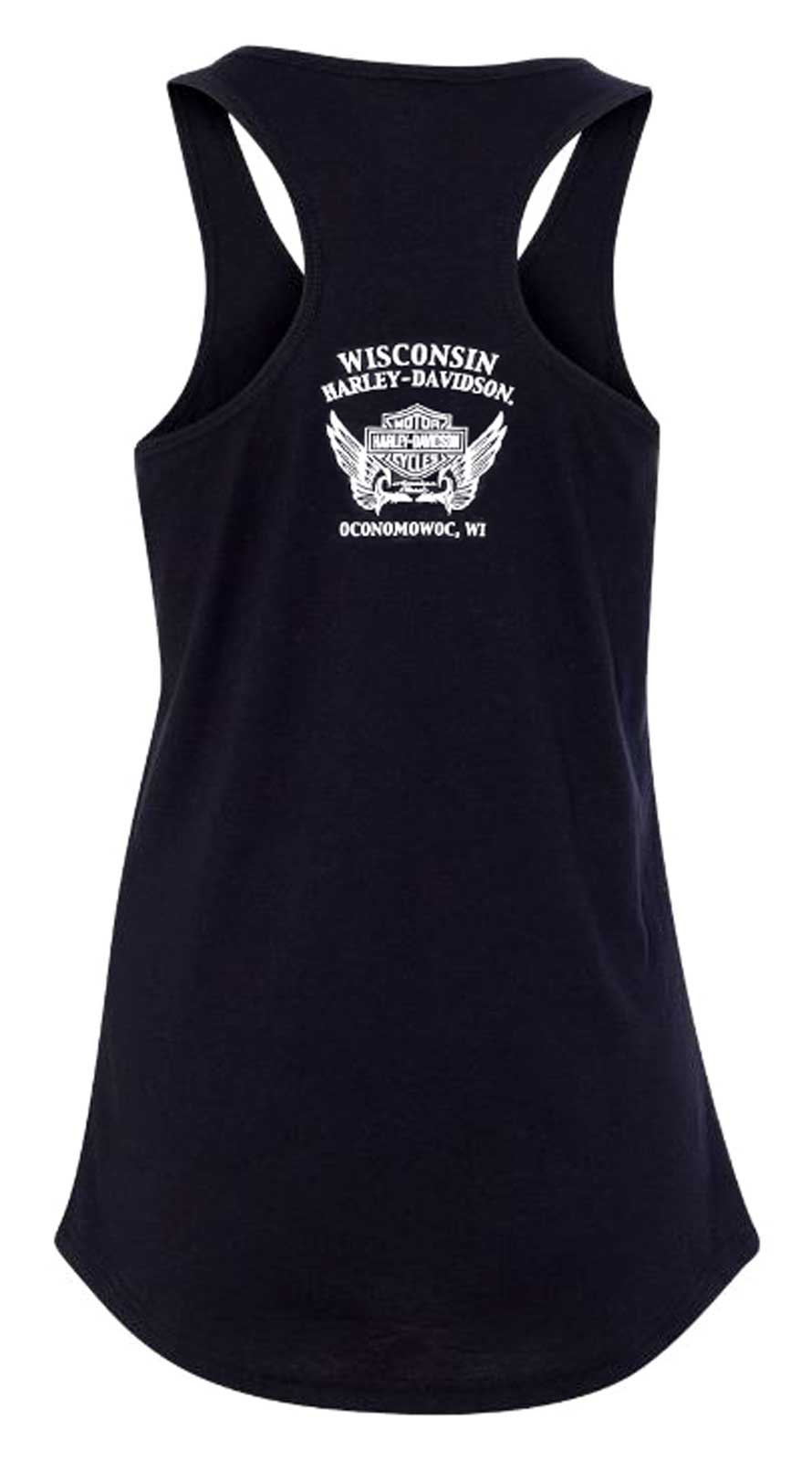 Harley-Davidson® Women's Specialty Scoop Neck Sleeveless Tank Top