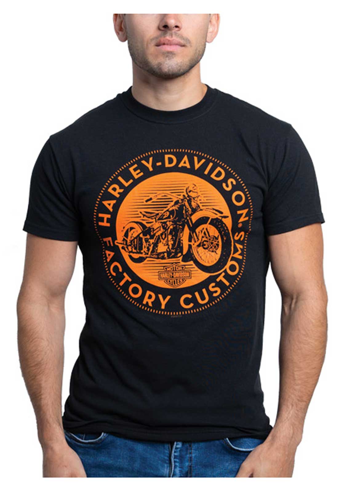 Harley-Davidson® Men's Magnitude Short Sleeve Cotton Crew-Neck T
