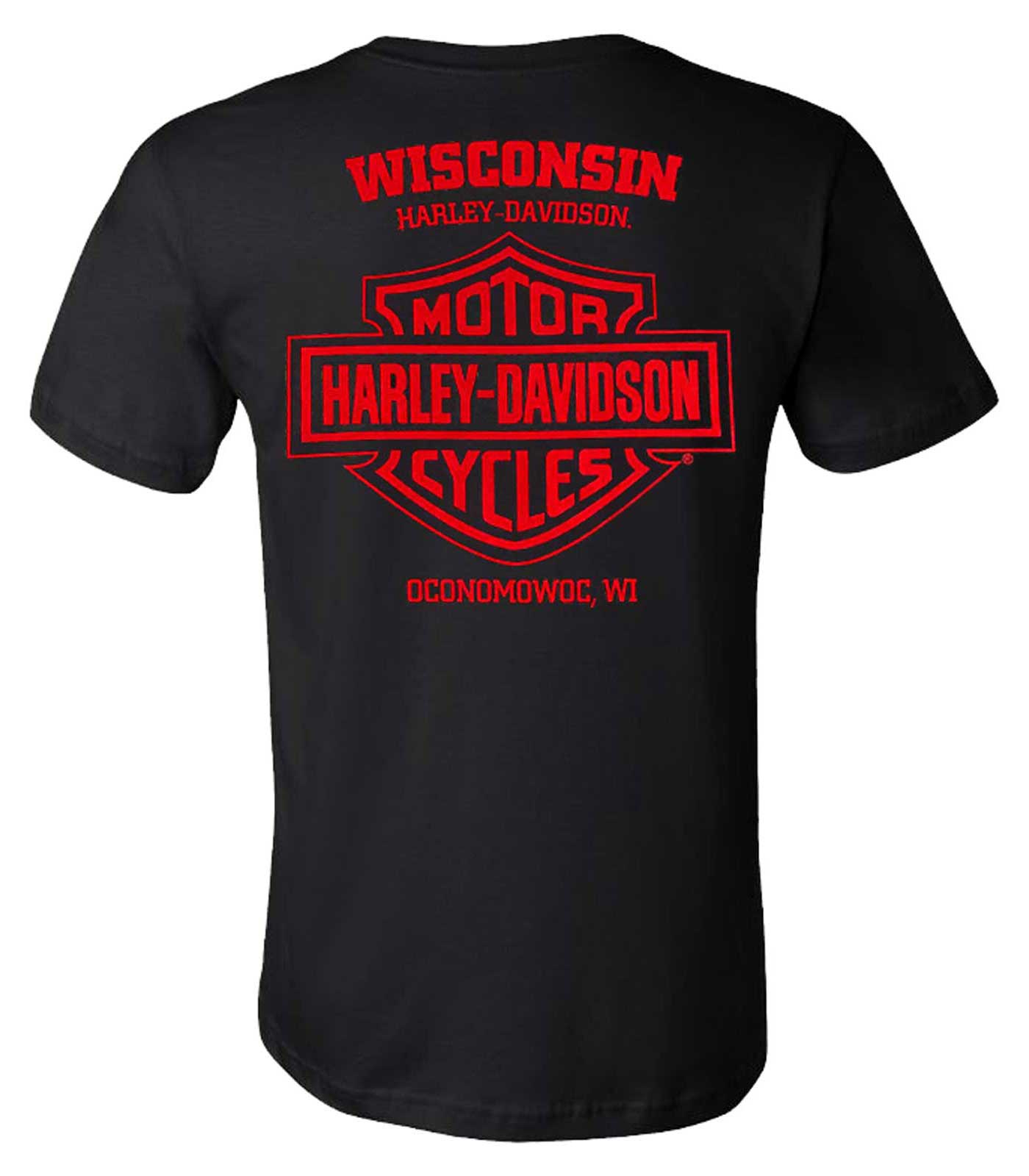 Harley-Davidson Free Shipping - Harley-Davidson Men's Turbulent Short Sleeve Cotton Crew-Neck T-Shirt, Black - Free Shipping on many products plus Orders Over $99