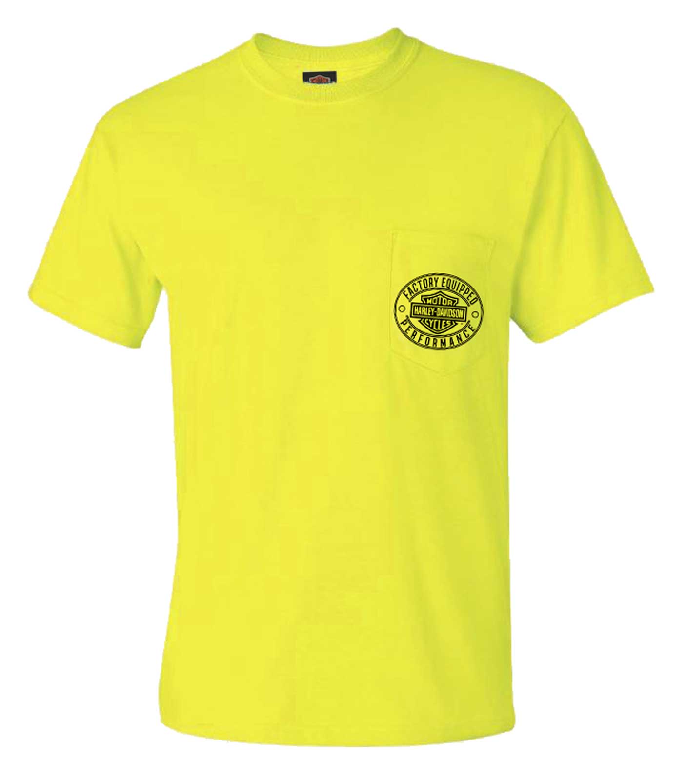 Harley-Davidson Men's Inherit B&S Chest Pocket Short Sleeve Crew-Neck T-Shirt - Wisconsin Harley-Davidson