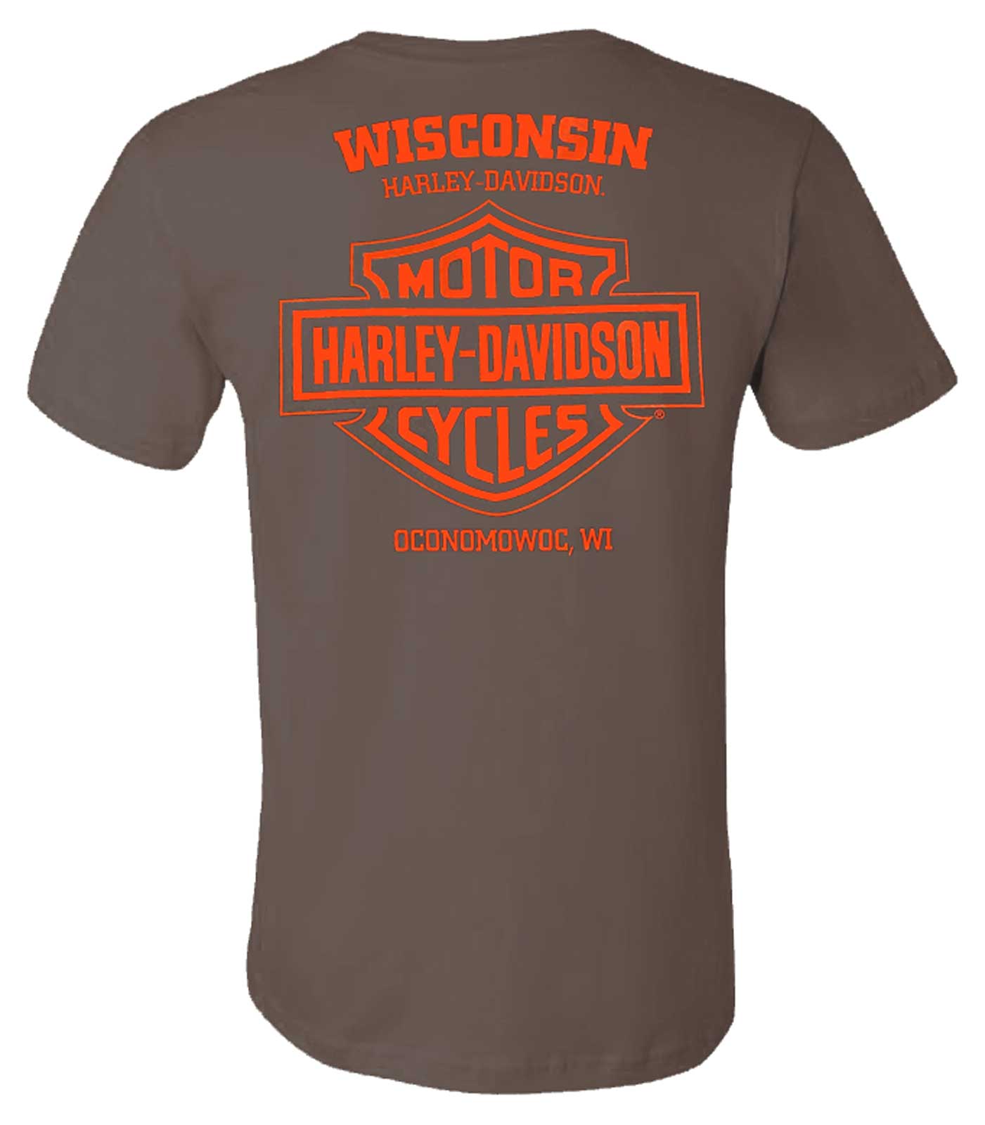 Harley-Davidson Free Shipping - Harley-Davidson Men's Dusty Tones Short Sleeve Crew-Neck T-Shirt - Brown - Free Shipping on many products plus Orders Over $99