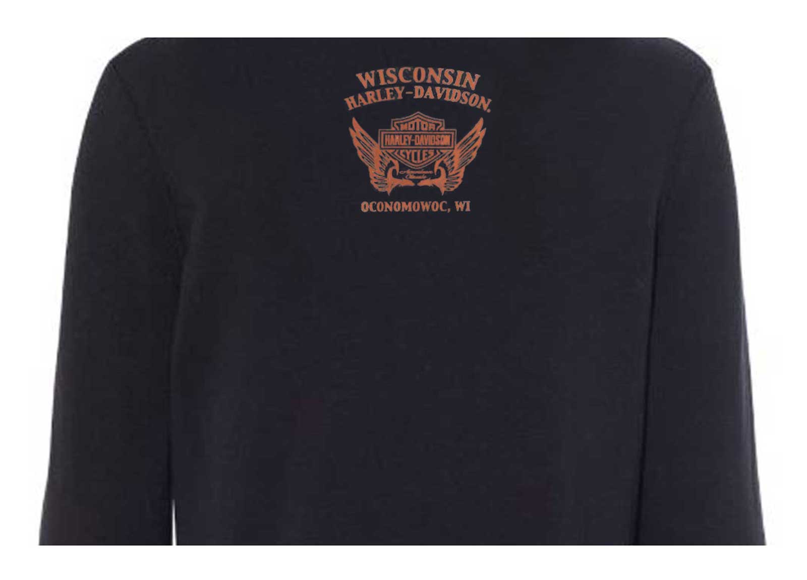 Harley-Davidson Free Shipping - Harley-Davidson Women's Saloon Funnel Neck Pullover Fleece Sweater - Black - Free Shipping on many products plus Orders Over $99