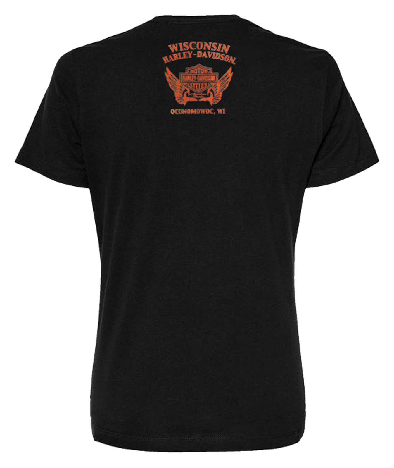 Harley-Davidson Free Shipping - Harley-Davidson Women's Mania Round Neck Short Sleeve Cotton Tee - Black - Free Shipping on many products plus Orders Over $99
