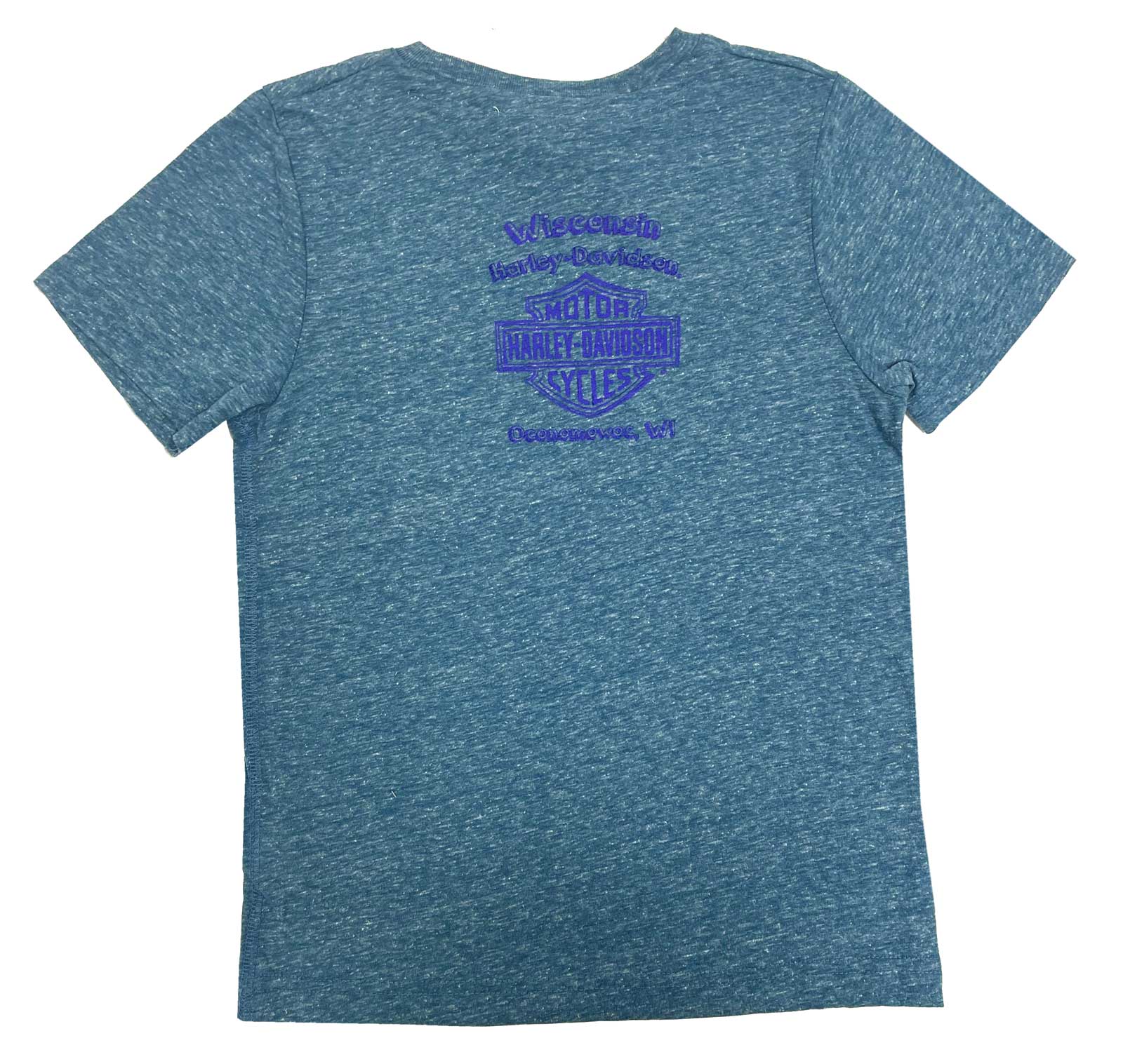 Harley-Davidson Free Shipping - Harley-Davidson Girl's Compose H-D  Youth Short Sleeve Tee - Turquoise - Free Shipping on many products plus Orders Over $99