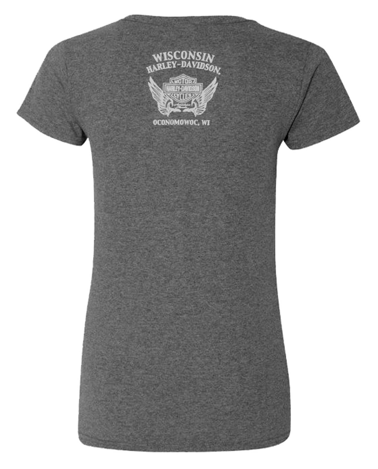Harley-Davidson Free Shipping - Harley-Davidson Women's Full Force Embellished Short Sleeve Tee - Black - Free Shipping on many products plus Orders Over $99