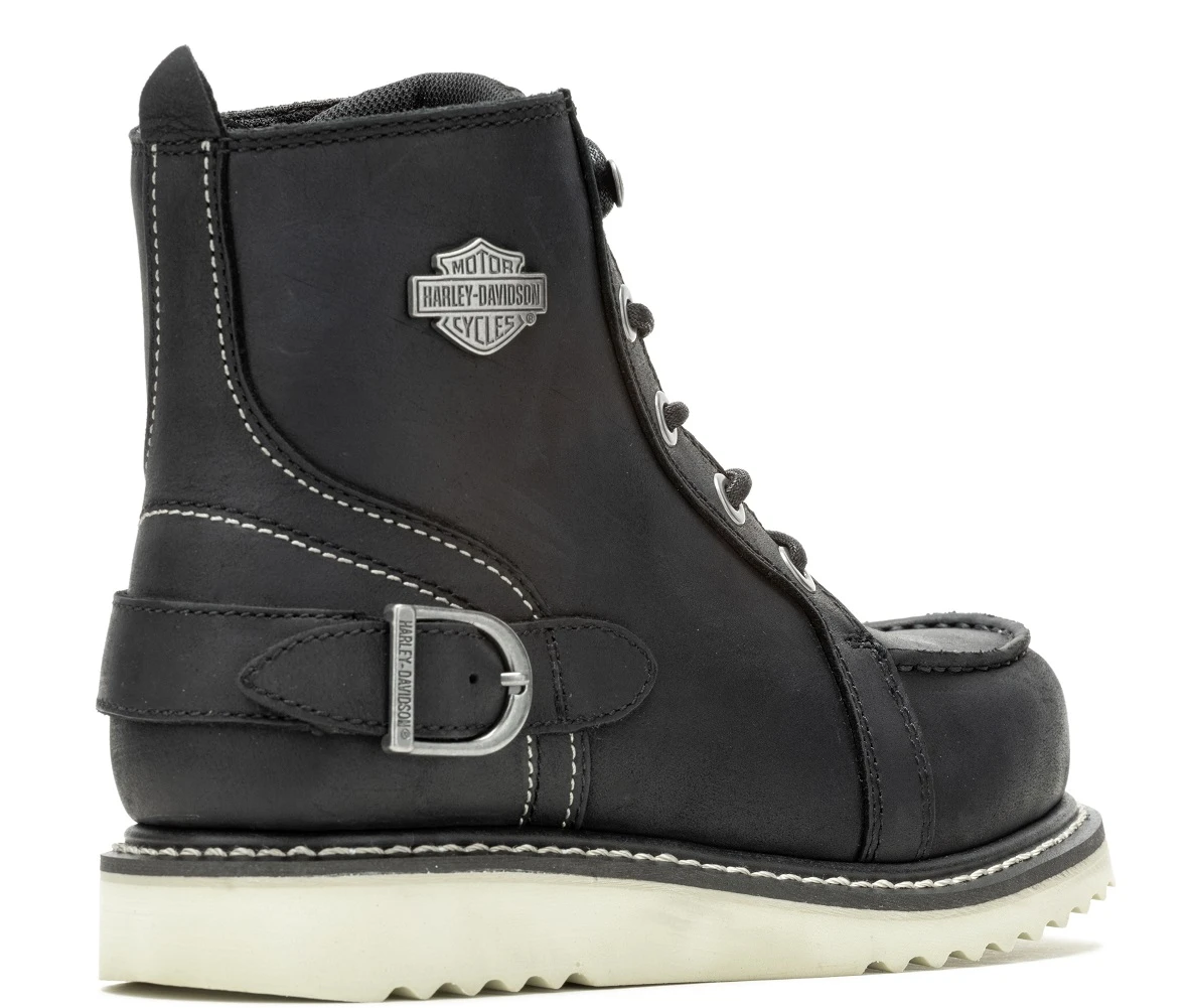 Harley-Davidson Women's Jaynes 5-Inch Lace Fashion Black or Brown Boots D84797 - No Hassle Returns at Wisconsin Harley