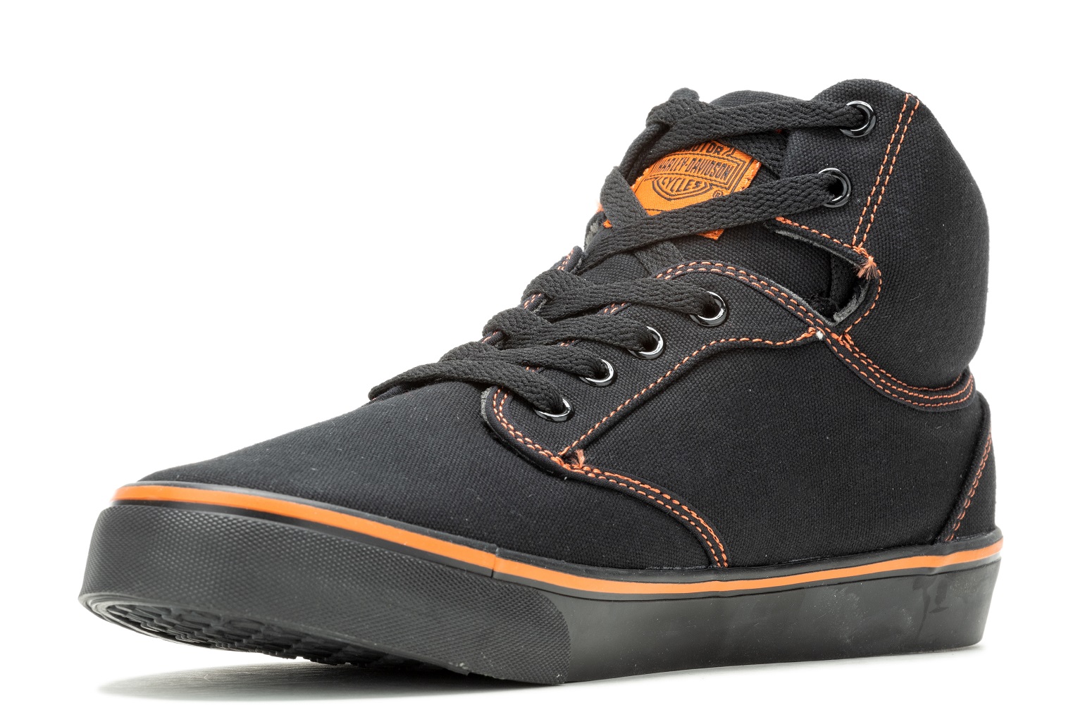 Harley-Davidson Free Shipping - Harley-Davidson Men's Wrenford Black 3.5-Inch Sneakers D93898 - Free Shipping on many products plus Orders Over $99