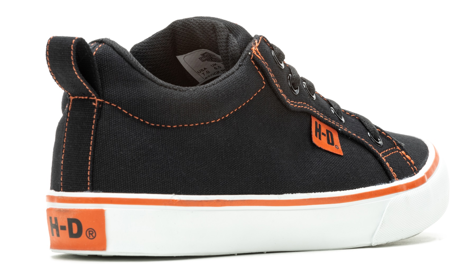 Harley-Davidson Women's Torland Black Vintage Style Sneakers D83497 - No Hassle Returns at Wisconsin Harley