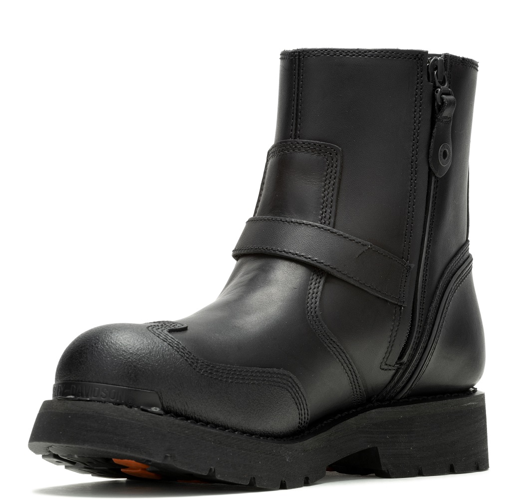 Harley-Davidson® Men's 6.75-Inch Hadan Black Motorcycle Boots