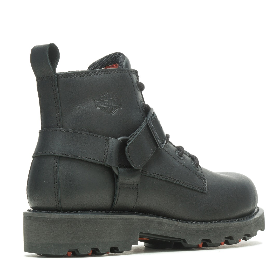 Harley-Davidson Men's 5.25-Inch Bullard Waterproof Black Motorcycle Boots D50000 - No Hassle Returns at Wisconsin Harley