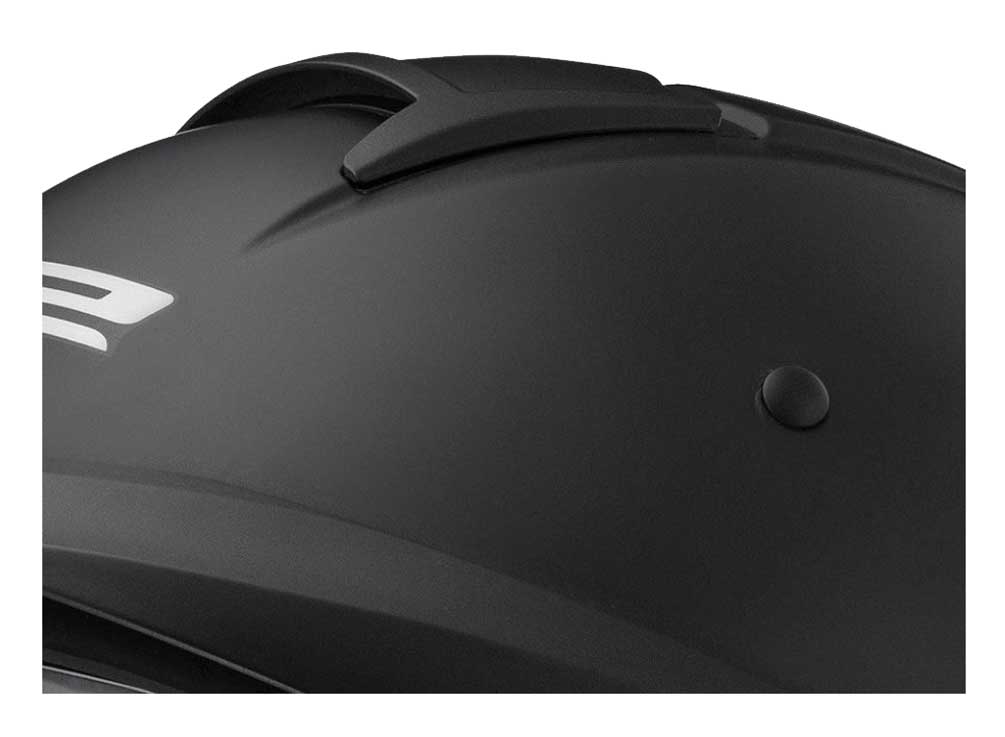 LS2 Helmets Rebellion Sun Shield Motorcycle Half Helmet - Matte Black 590-101 - Largest Selection of Harley-Davidson Products