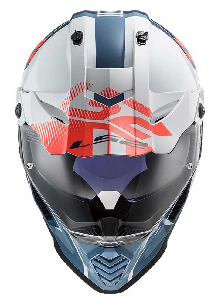 LS2 フルフェイスヘルメット ホワイト/レッド LS2】子供用 小型フルェイスヘルメット F-KIDS ホワイトレッドの