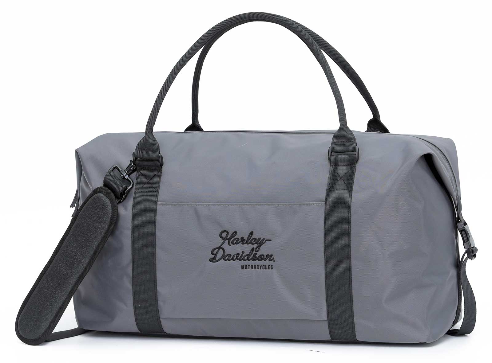 Harley-Davidson Women's Black Opal Travel Tote, Water-Resistant - Pearl Gray - Wisconsin Harley-Davidson