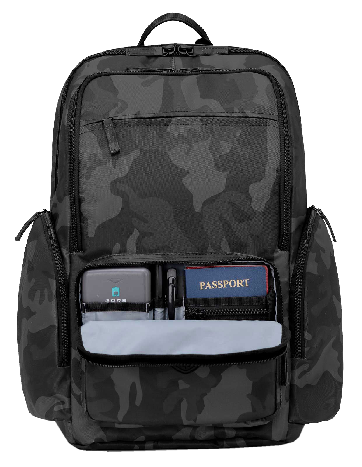 Harley-Davidson Bar & Shield Crinkle Nylon Water-Resistant Backpack - Camo - Largest Selection of Harley-Davidson Products