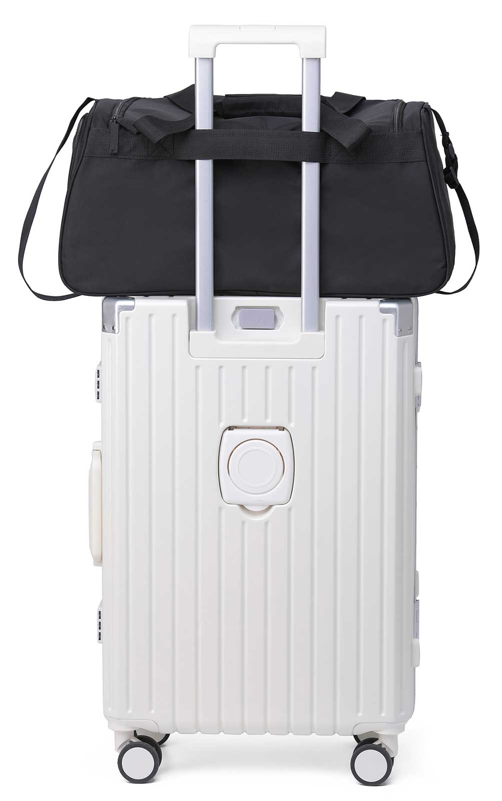 Harley-Davidson® Crinkle Bar & Shield Nylon Duffel Bag w/Side Shoe