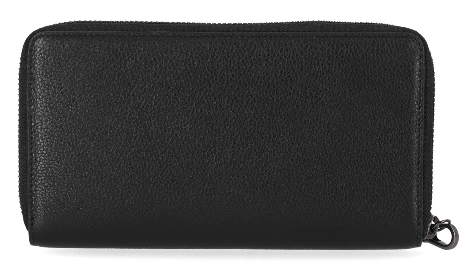 Harley-Davidson Women's Classic Zip Around Leather Wallet w/ Wristlet - Black - Largest Selection of Harley-Davidson Products