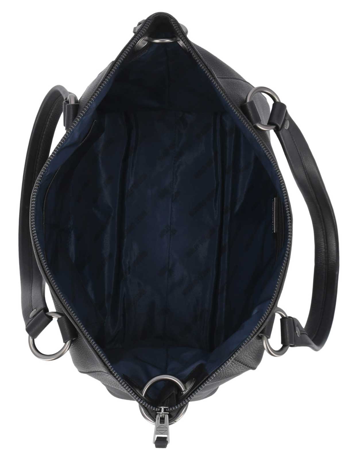 ブラックレディー Harley-Davidson® Women's Classic Leather Satchel Purse w