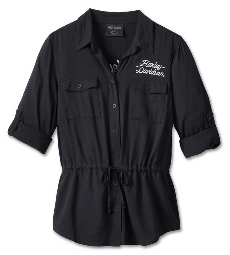 Harley-Davidson® Women's Revolution Drawstring Waist Shirt