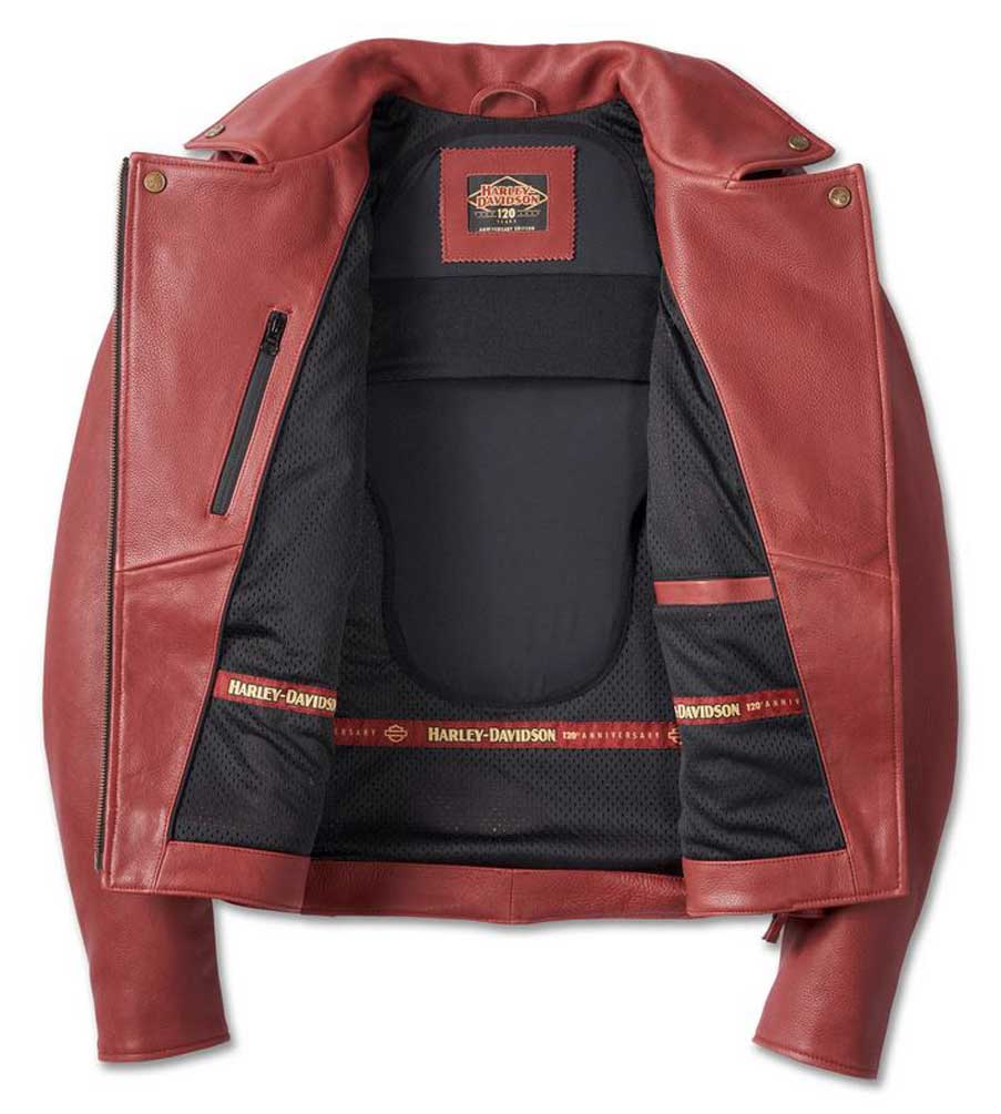 Harley-Davidson® Women's 120th Cycle Queen Leather Biker Jacket