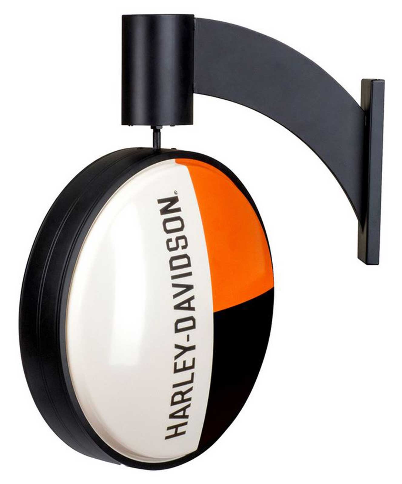 Harley-Davidson Free Shipping - Harley-Davidson Retro Block Rotating Pub Light, Wall Mount, Indoor or Outdoor - Free Shipping on many products plus Orders Over $99