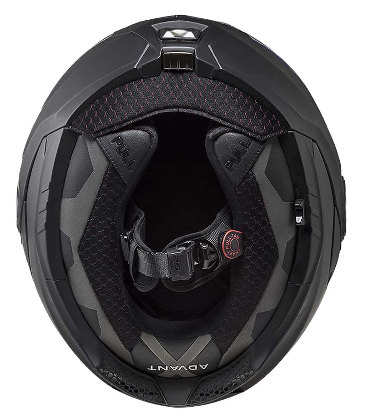 LS2 Helmets Advant X Modular Motorcycle Helmet w/SunShield - Matte Black - Largest Selection of Harley-Davidson Products