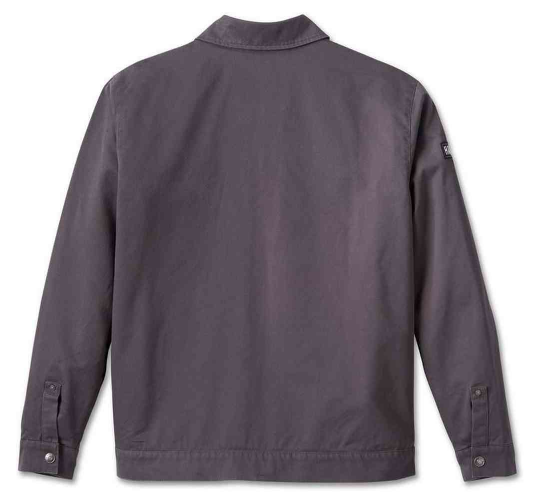 【美品】✨Harley-Davidson ✨グレー ジャケット Mサイズ Harley-Davidson® Men's Zippered Sweatshirt Jacket, Willie G