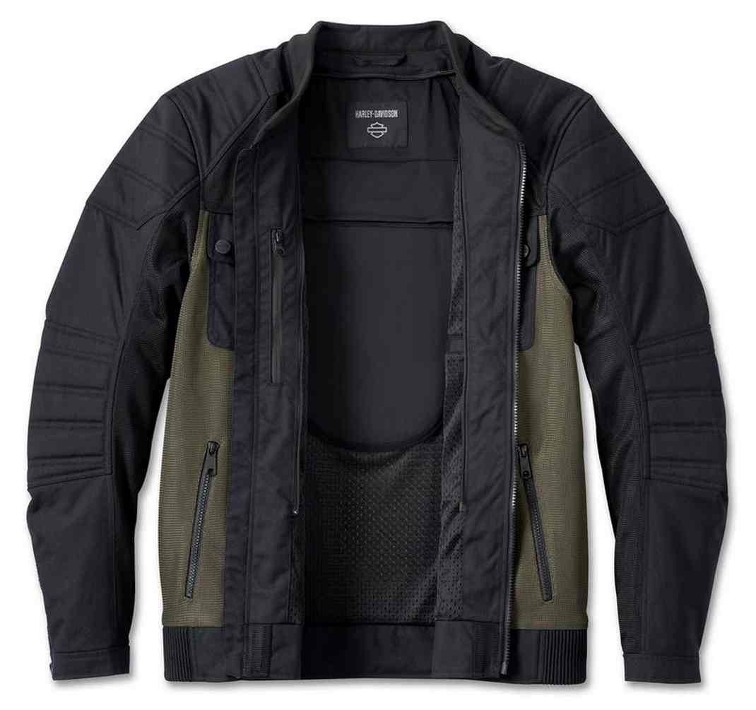 Harley-Davidson® Men's Zephyr Colorblocked Mesh Jacket w/Zip