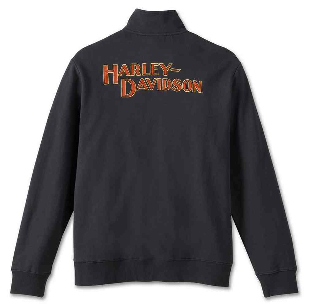 Harley-Davidson® Men's Whiplash 1/4-Zip Mockneck Pullover