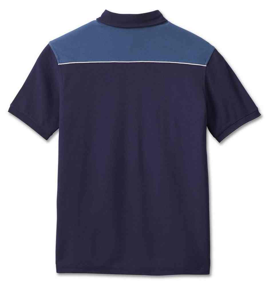 Harley-Davidson Free Shipping - Harley-Davidson Men's Bar & Shield Colorblocked Polo Shirt - Blue 96563-23VM - Free Shipping on many products plus Orders Over $99