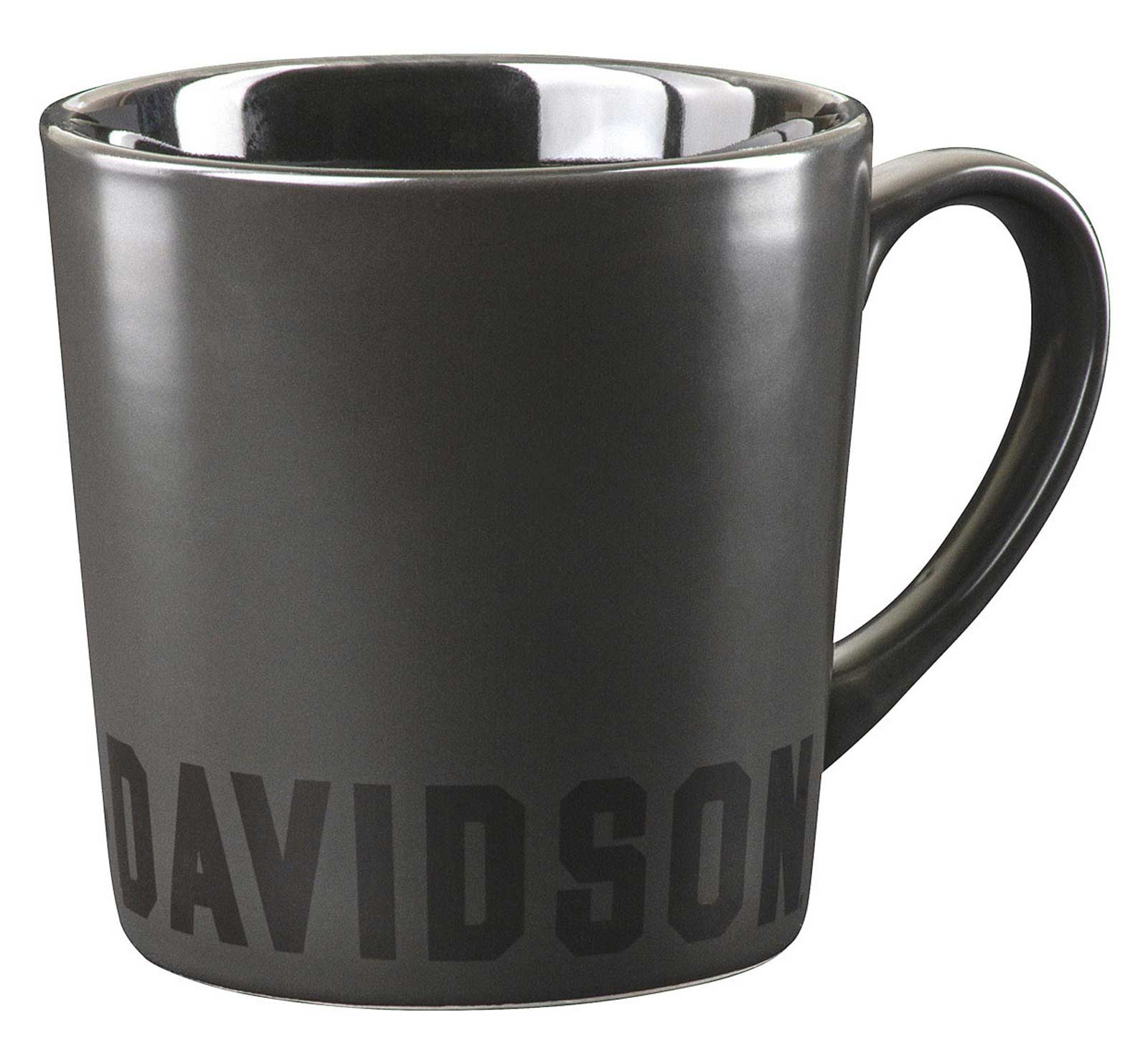 Harley-Davidson® Bold H-D Text Ceramic Coffee Mug - Matte Black