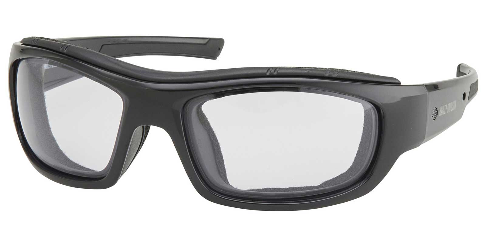 Harley-Davidson Mens Soldier Clear Light-Adjusting Performance Riding Sunglasses - Wisconsin Harley-Davidson