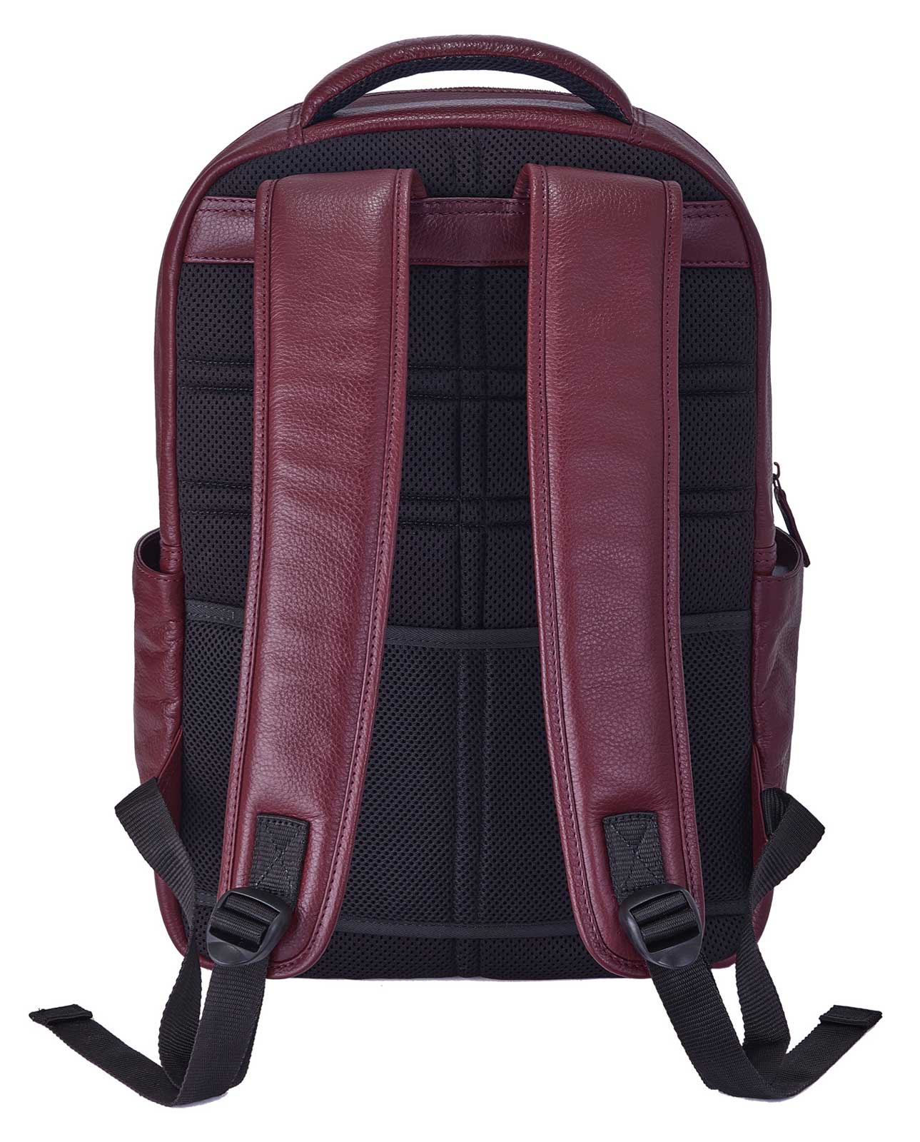 Harley-Davidson 120th Anniversary Embossed Logo Soft Leather Backpack - Rum Red - No Hassle Returns at Wisconsin Harley