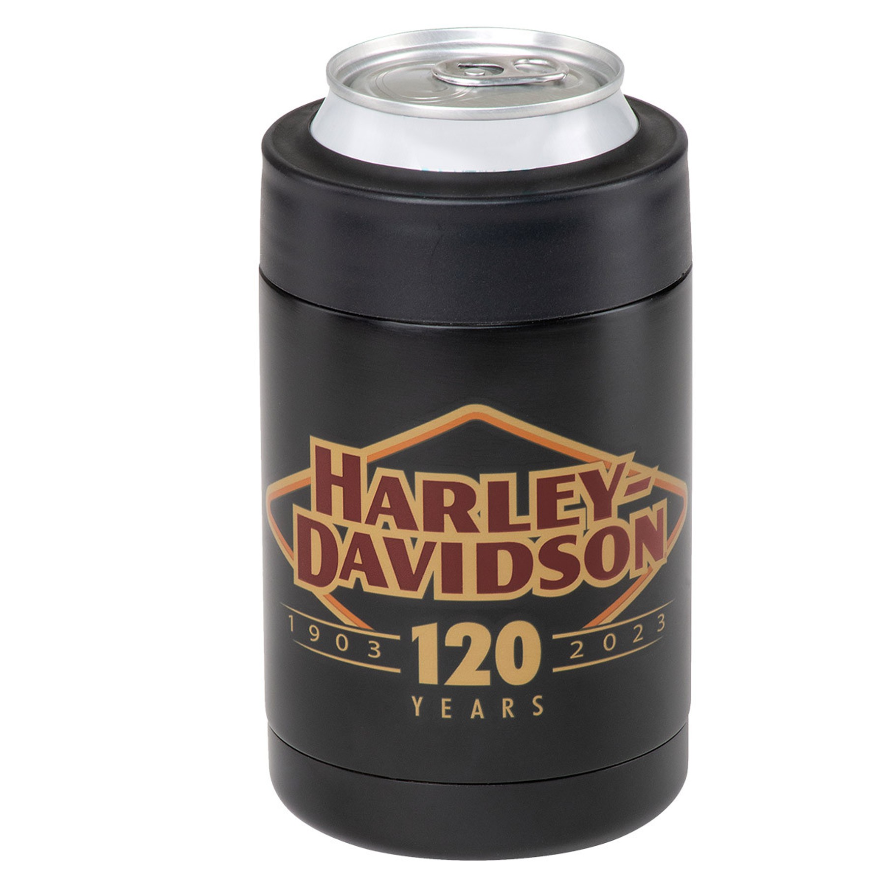Harley-Davidson Free Shipping - Harley-Davidson 120th Anniversary Cooler Set, Two Metal Can Coolers & Bottle Opener - Free Shipping on many products plus Orders Over $99