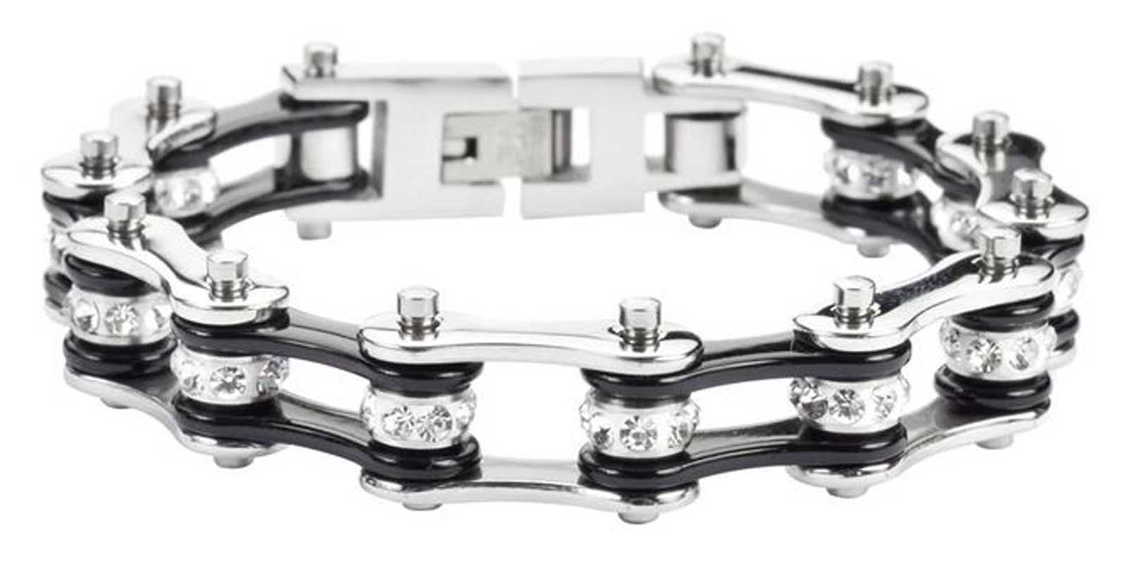 Stainless Steel Motorcycle Chain Bracelet – 2ndGearUSA